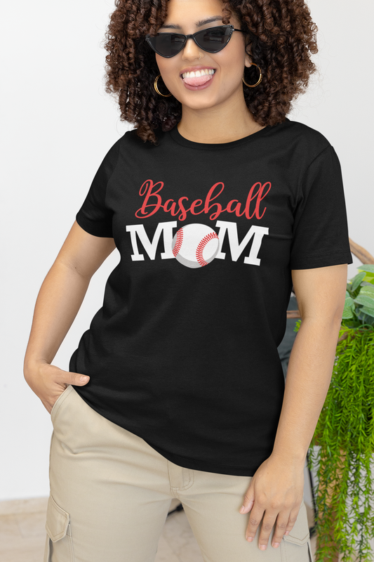 Baseball Mom T-shirt