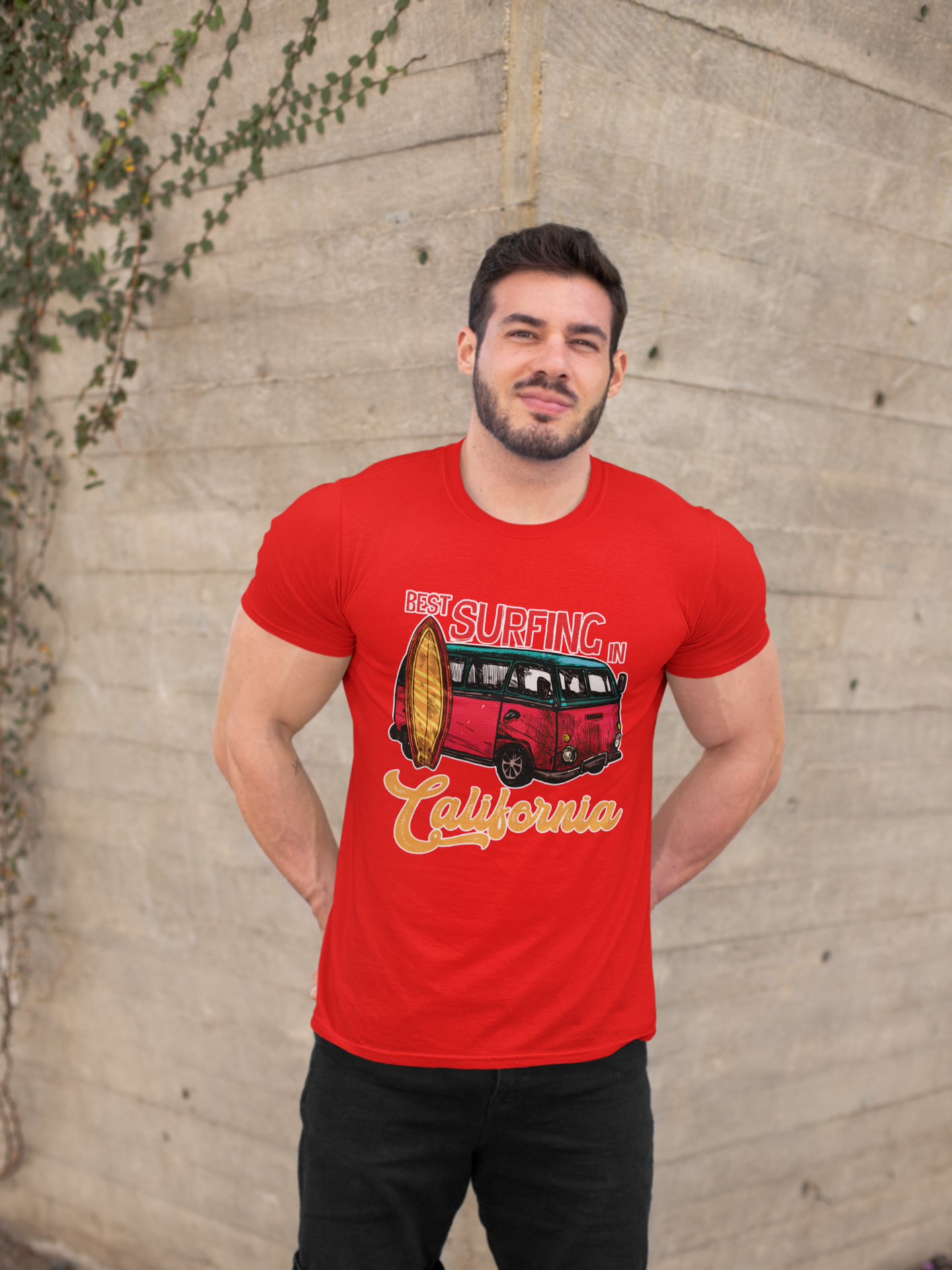 Best-surfing-in-California T-shirt