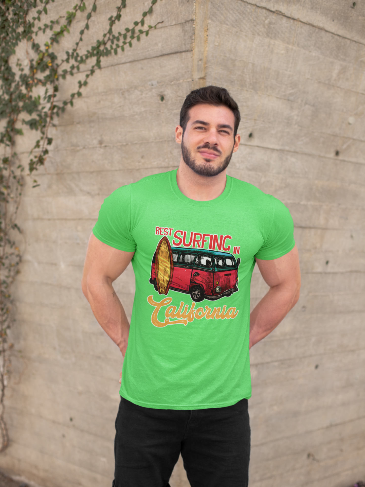 Best-surfing-in-California T-shirt