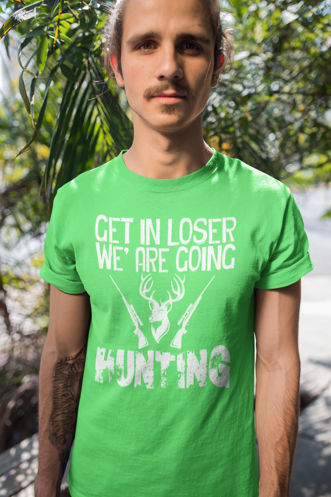 Get in loser we're going hunting T-shirt