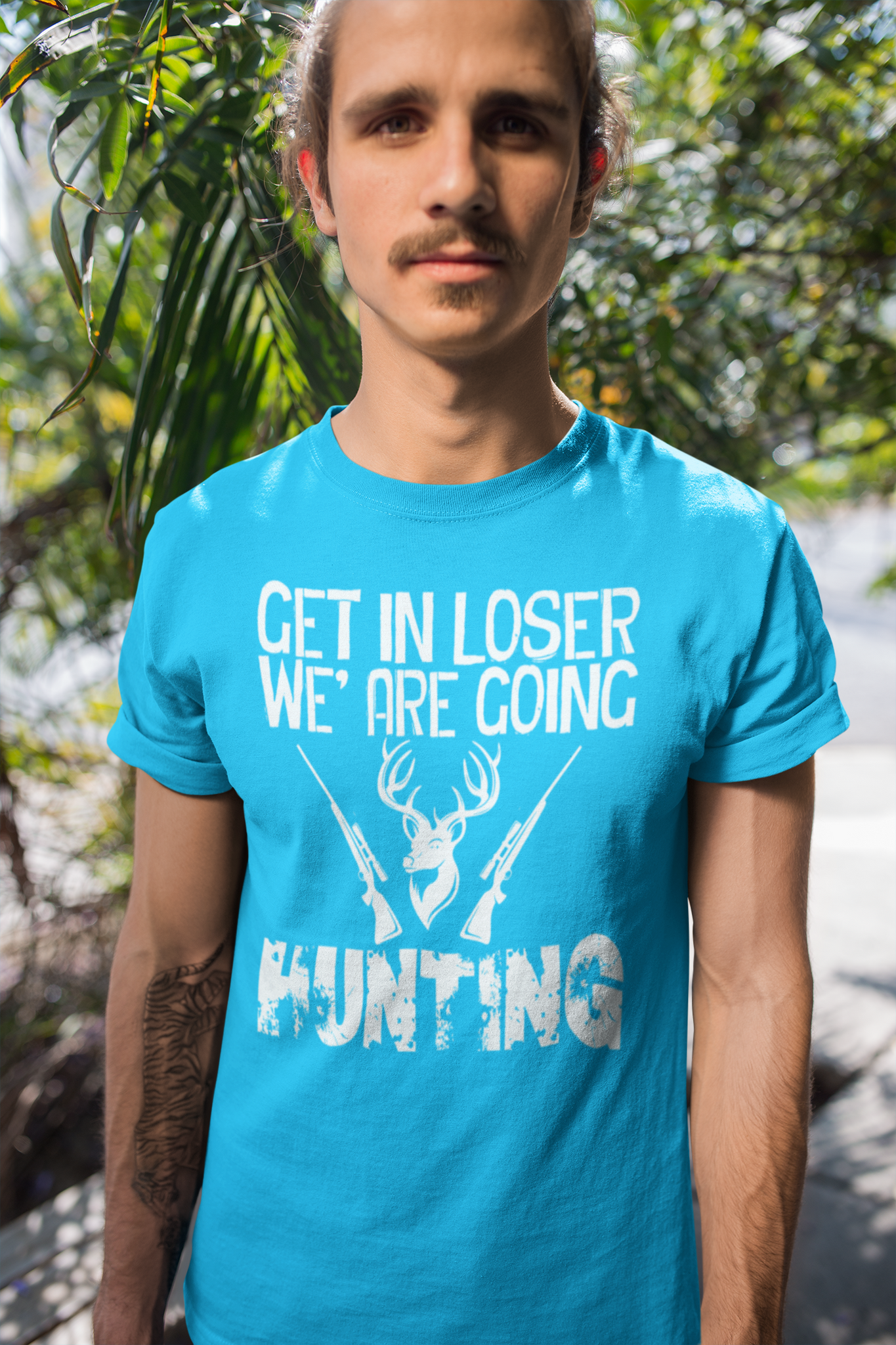 Get in loser we're going hunting T-shirt
