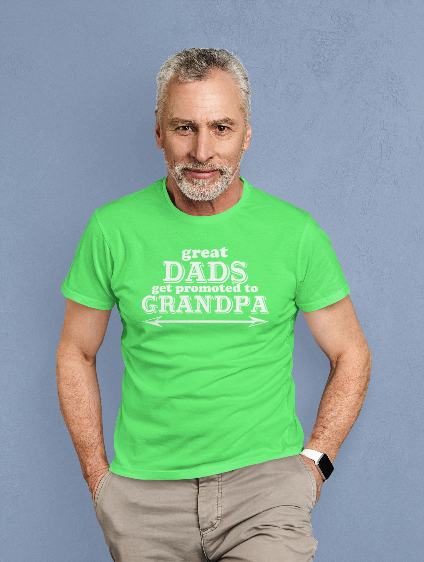 Great Dad Get Promotet To Grandpa T-shirt