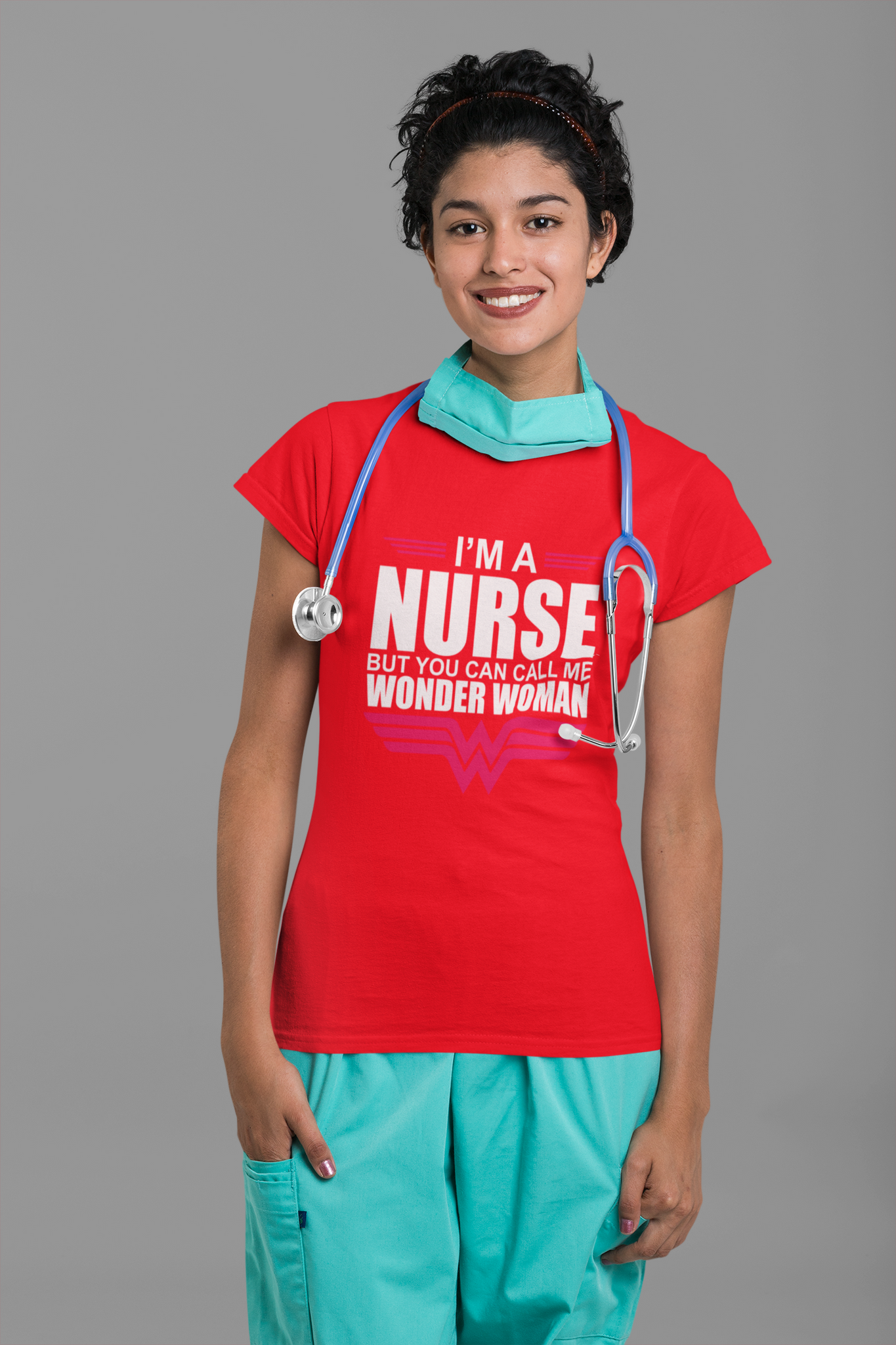 I am nurse but you can call me wonder woman T-shirt