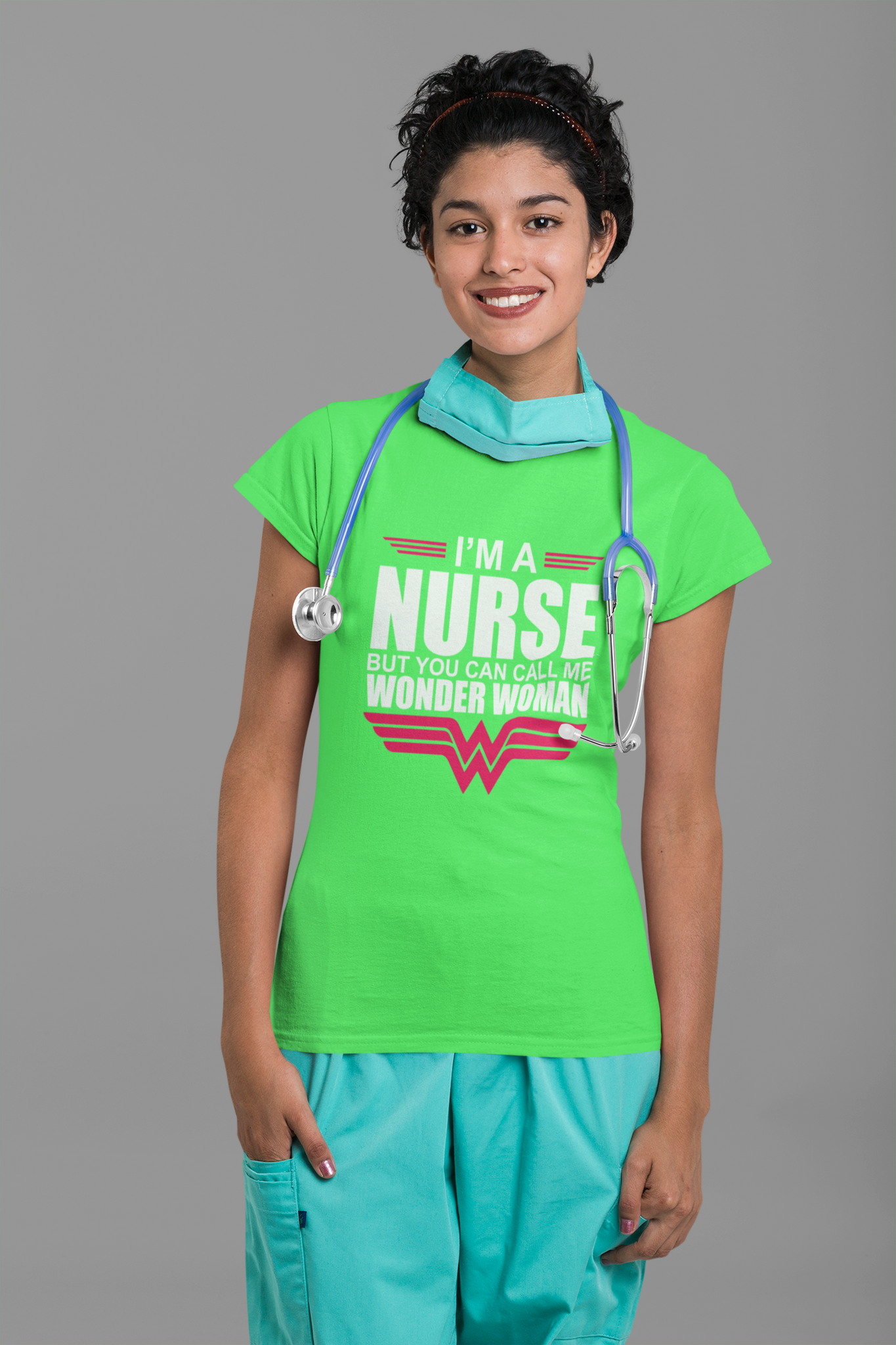 I am nurse but you can call me wonder woman T-shirt