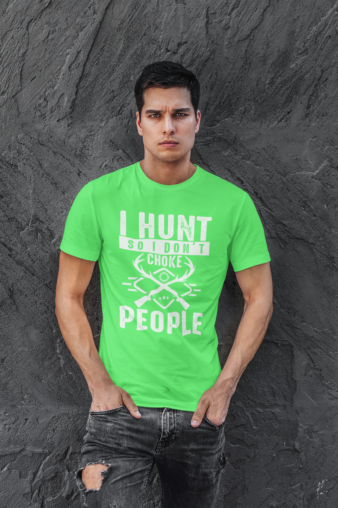 I hunt I don't choke T-shirt