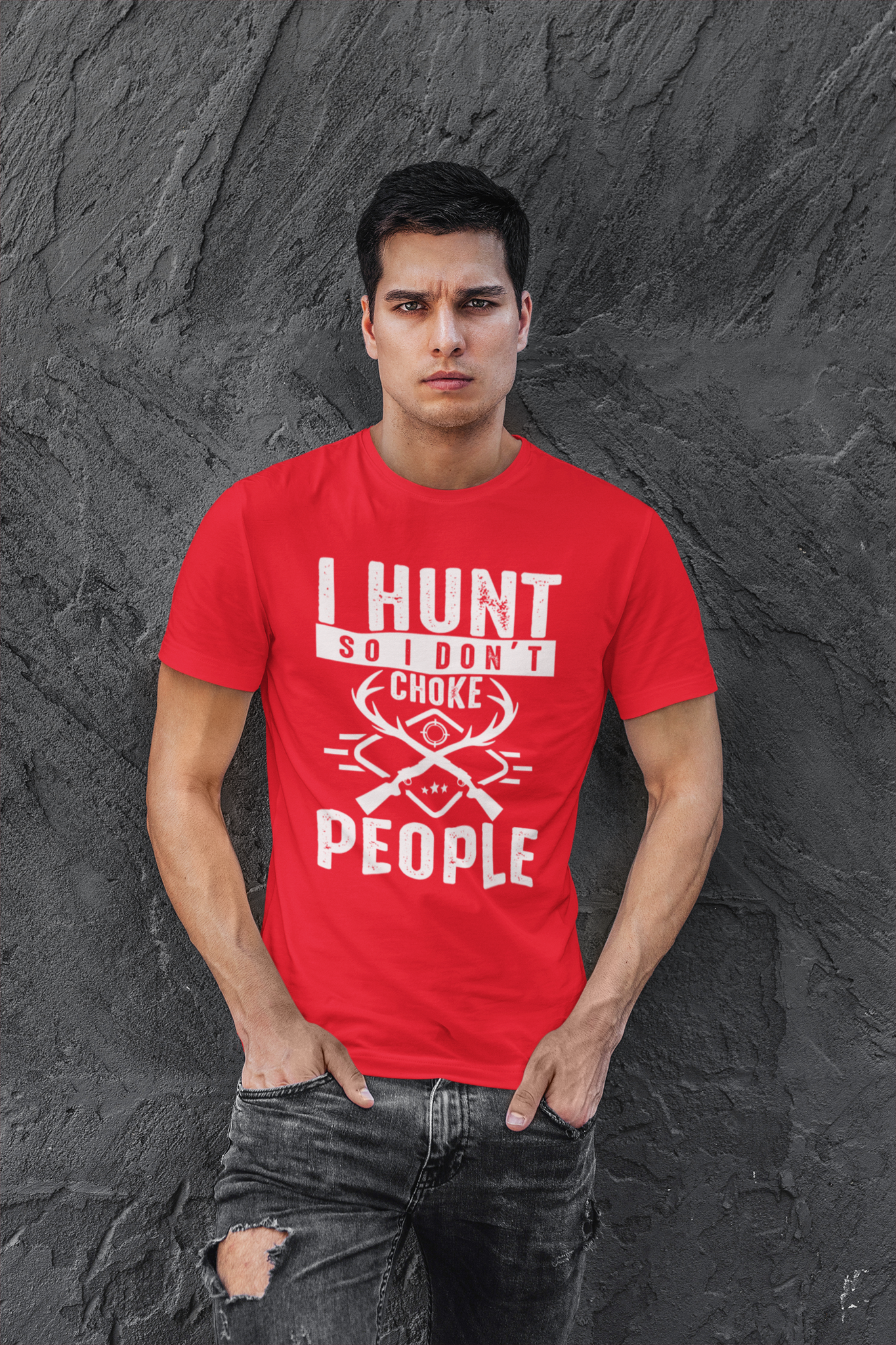 I hunt I don't choke T-shirt