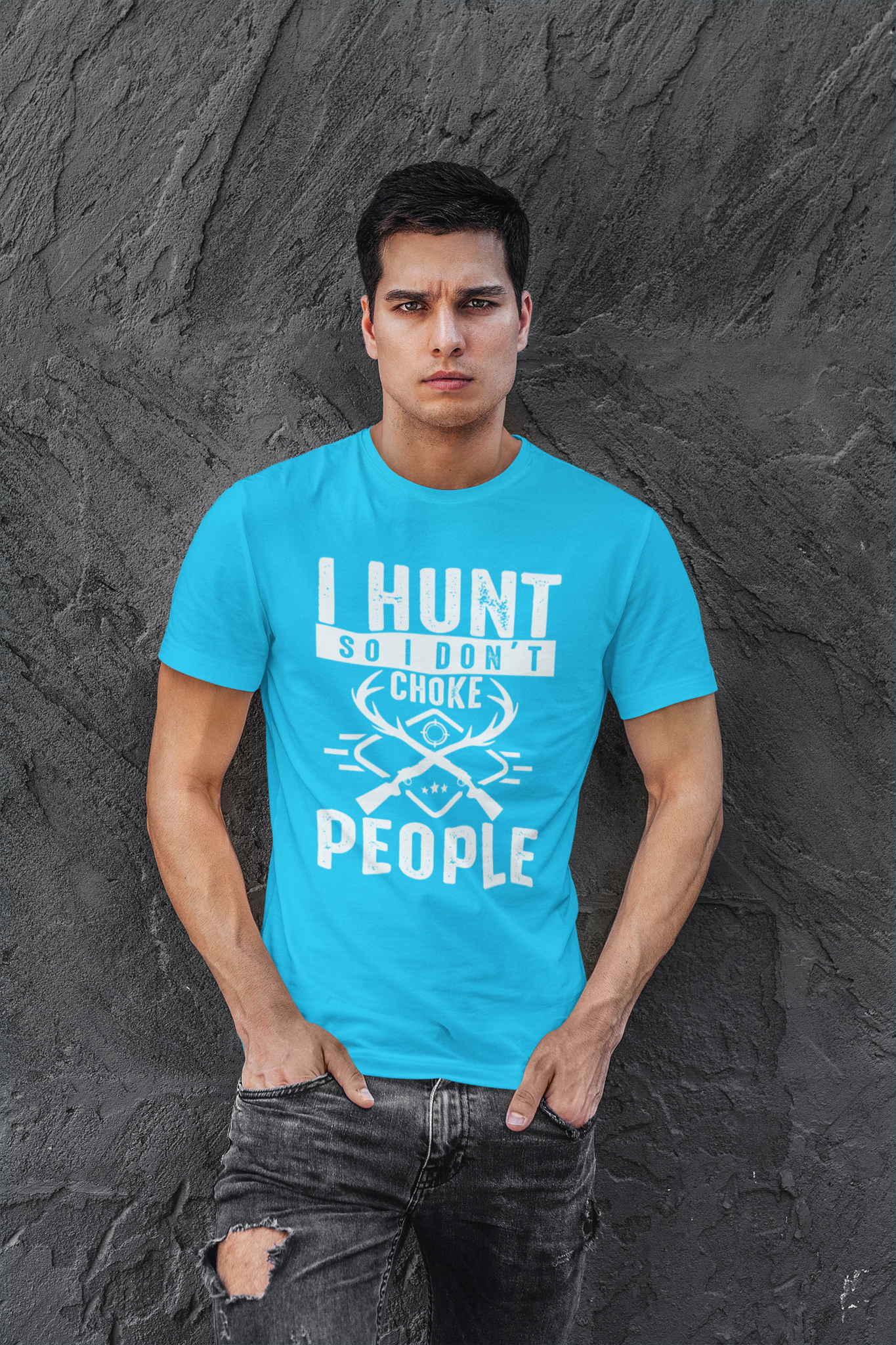 I hunt I don't choke T-shirt