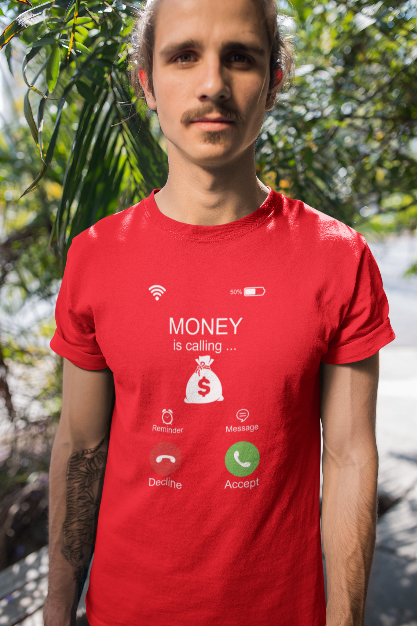 Money is calling T-shirt