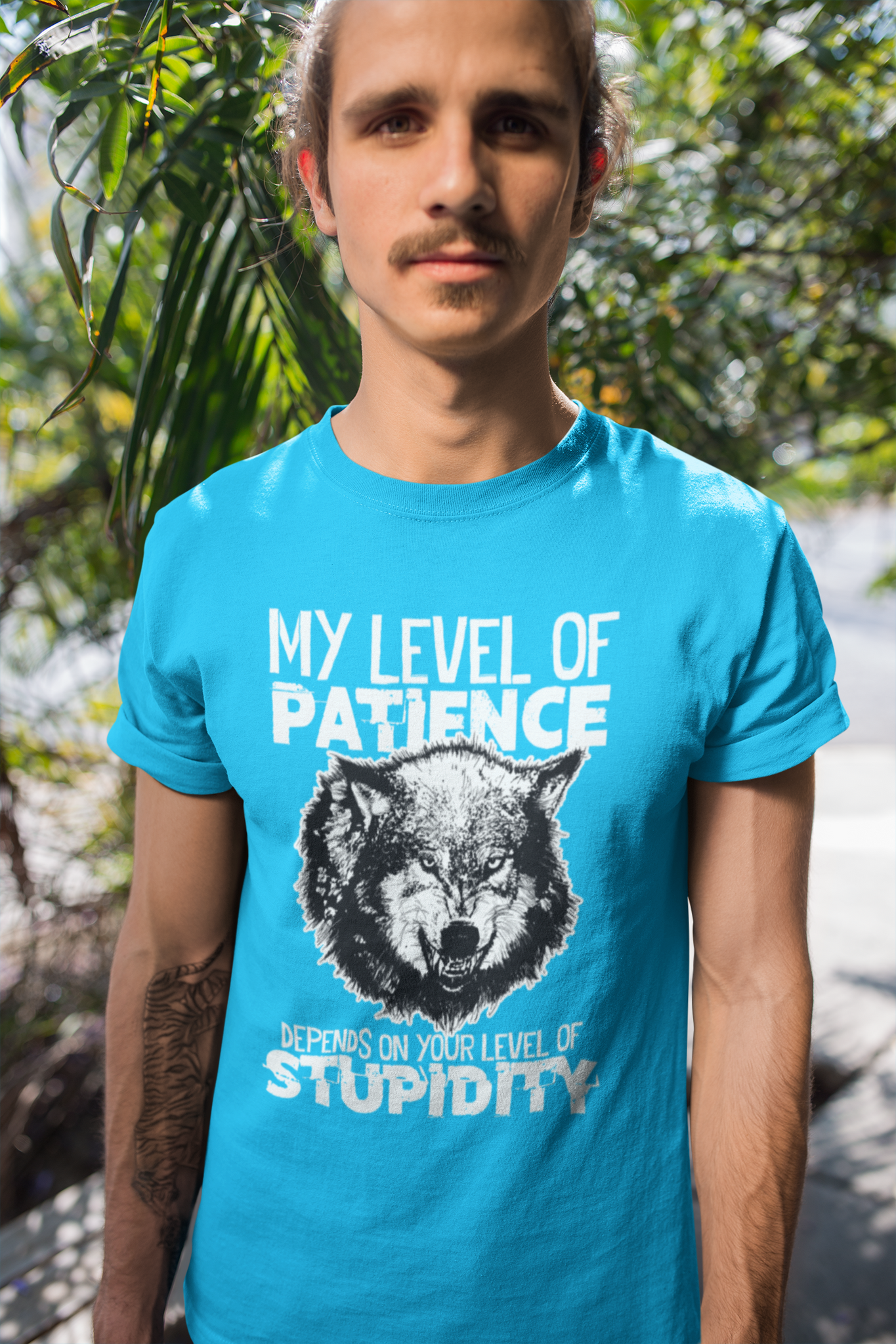 My level of patience T-shirt