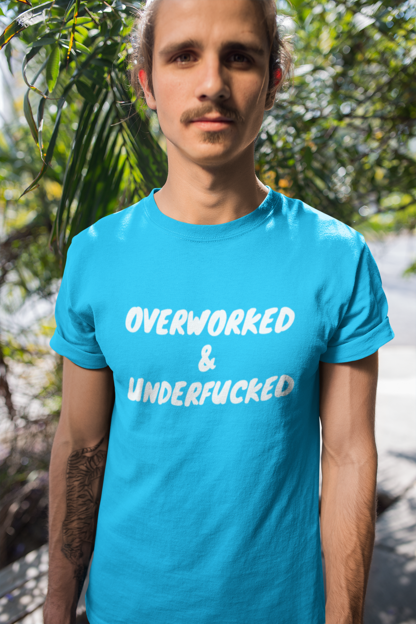 Overworked And Under Fucked T-shirt