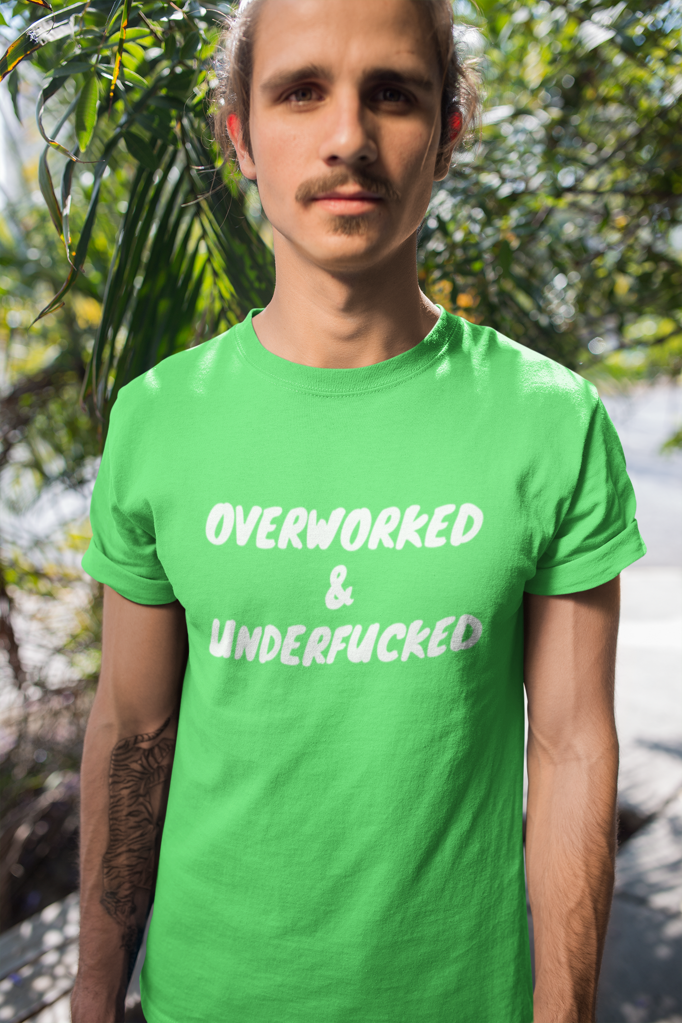 Overworked And Under Fucked T-shirt