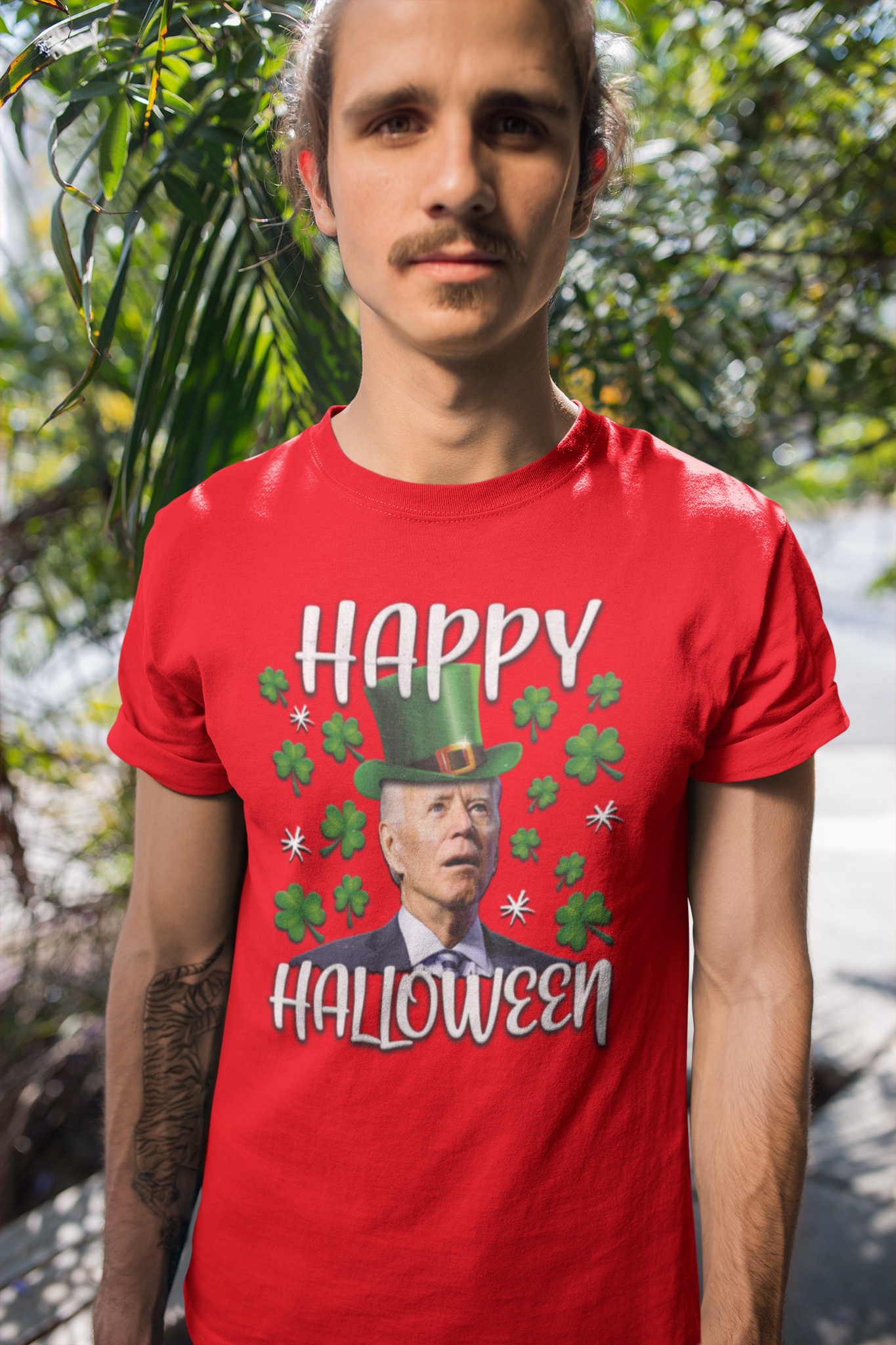 St.Patrik Day Biden Haloween T-shirt