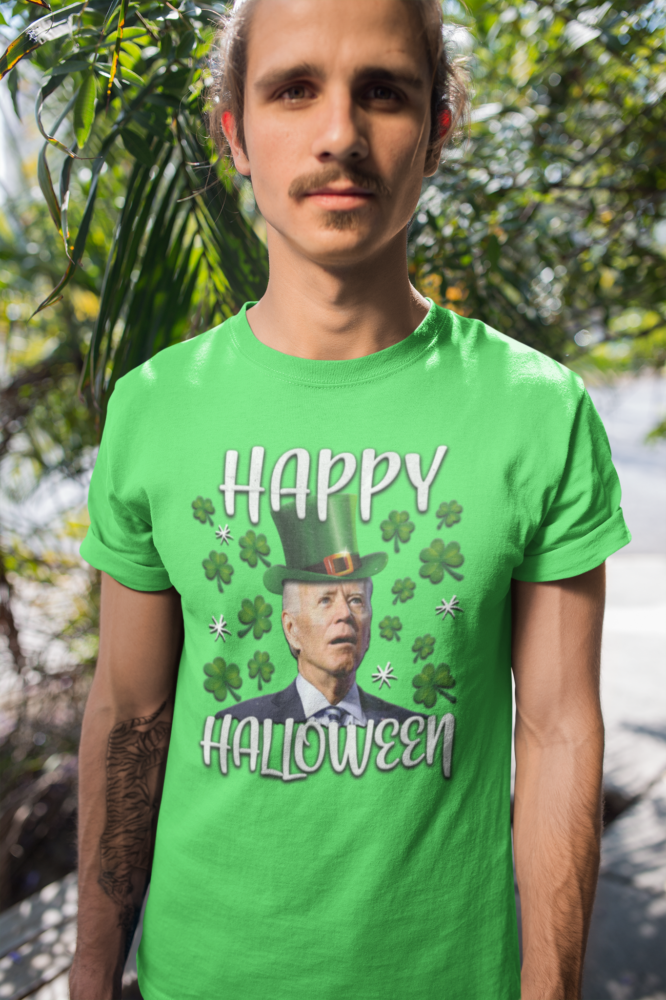 St.Patrik Day Biden Haloween T-shirt