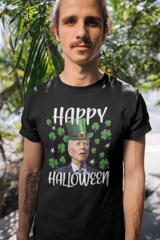 St.Patrik Day Biden Haloween T-shirt